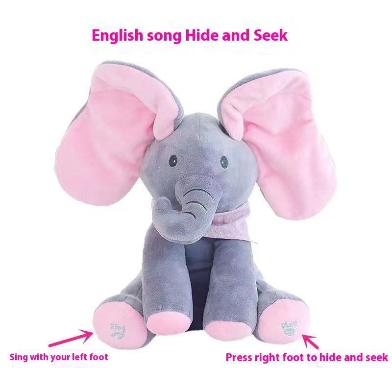 PEEK-A-BOO SINGING ELEPHANT