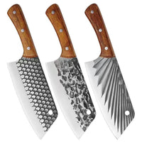 JAPANESE BAMBOO KITCHEN KNIFE SET