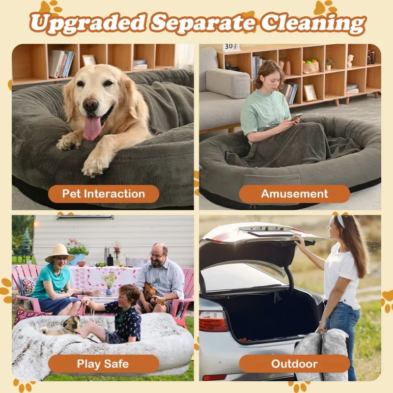 GIANT XL HUMAN DOG BED