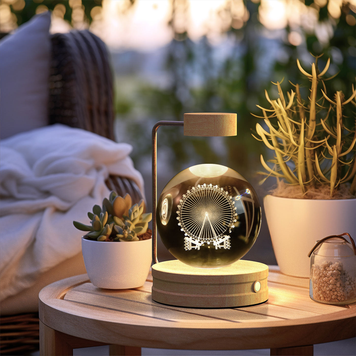 CRYSTAL BALL NIGHT LIGHT
