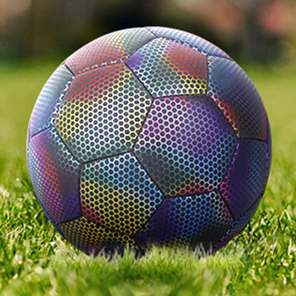 Machine Stitched Football Reflective Luminous Football