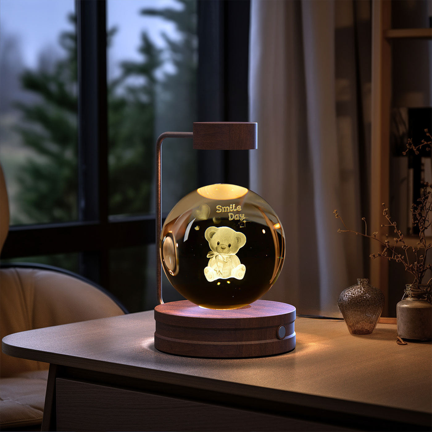 CRYSTAL BALL NIGHT LIGHT