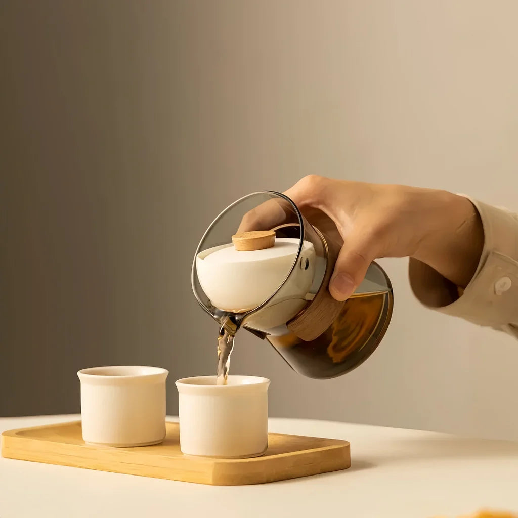 ZENPOUR TRAVEL GLASS POT
