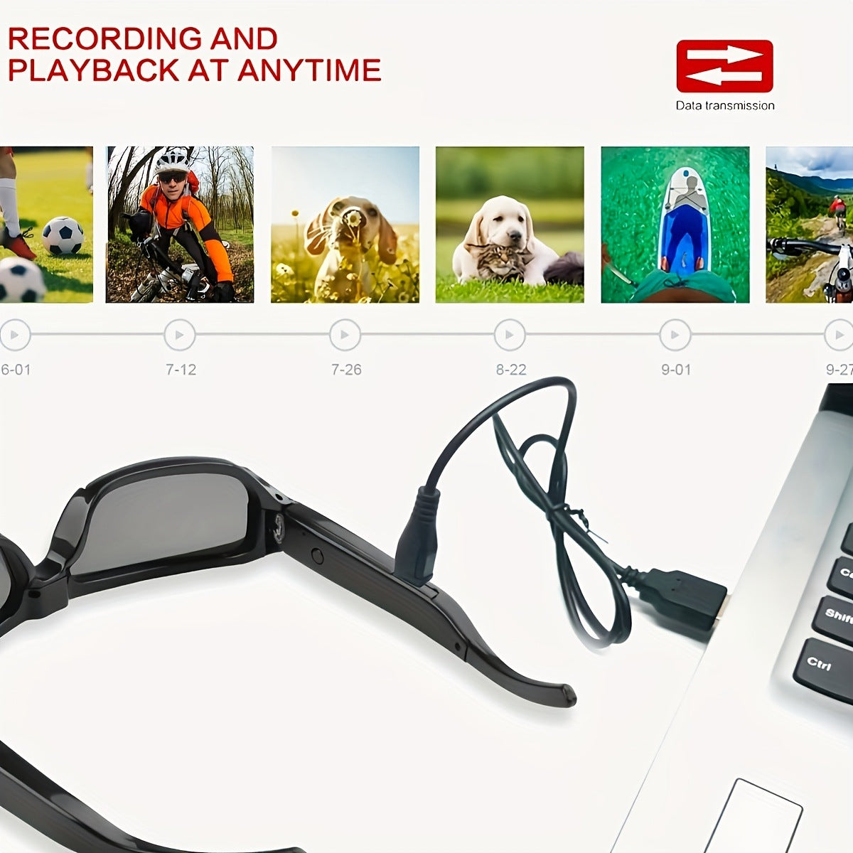1080P CAMERA GLASSES – HD SPY GLASSES