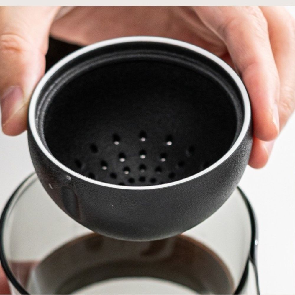 ZENPOUR TRAVEL GLASS POT