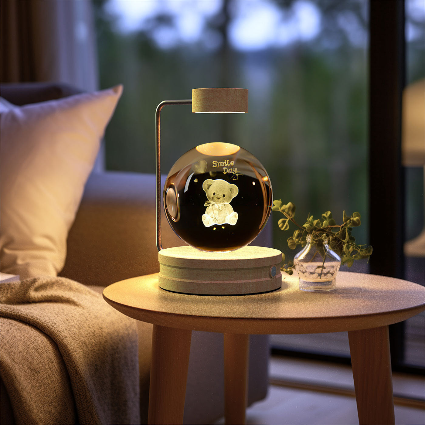 CRYSTAL BALL NIGHT LIGHT