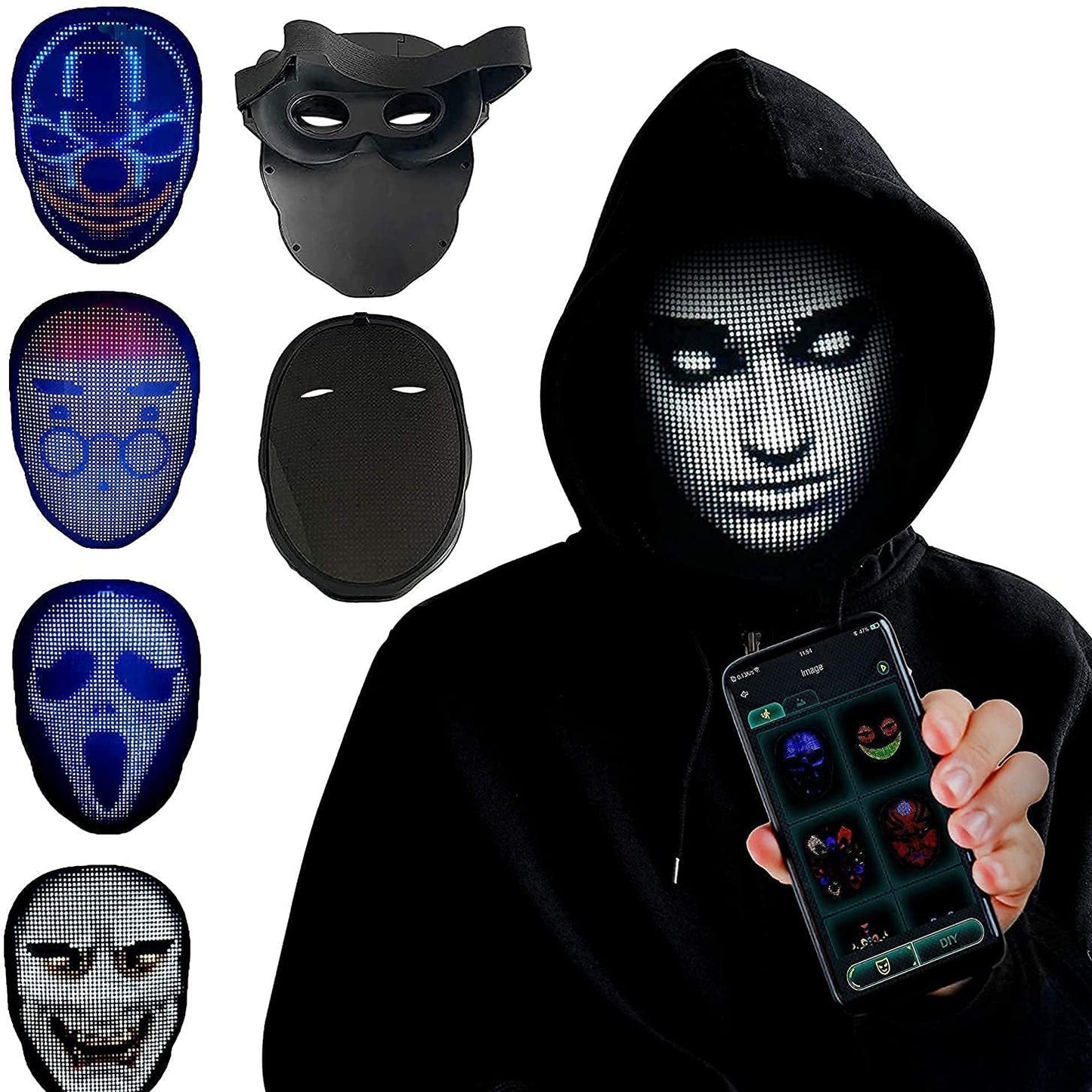 HALLOWEEN PHANTOM FACE