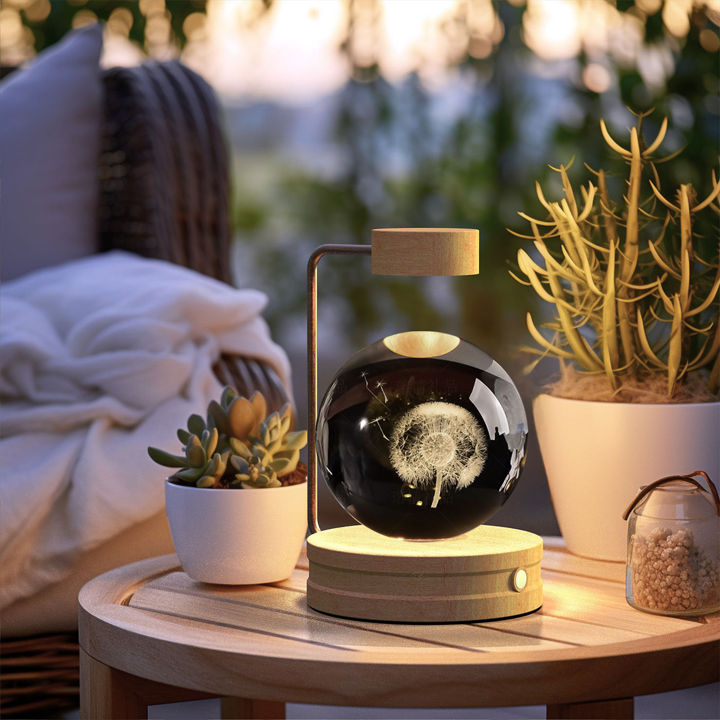 CRYSTAL BALL NIGHT LIGHT