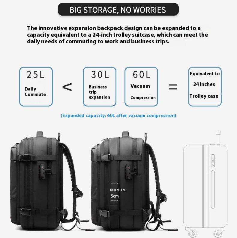 MEN'S LARGE-CAPACITY BACKPACK