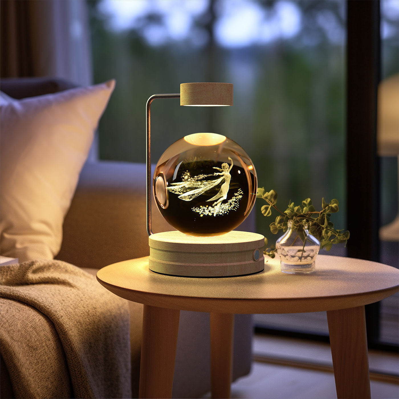 CRYSTAL BALL NIGHT LIGHT