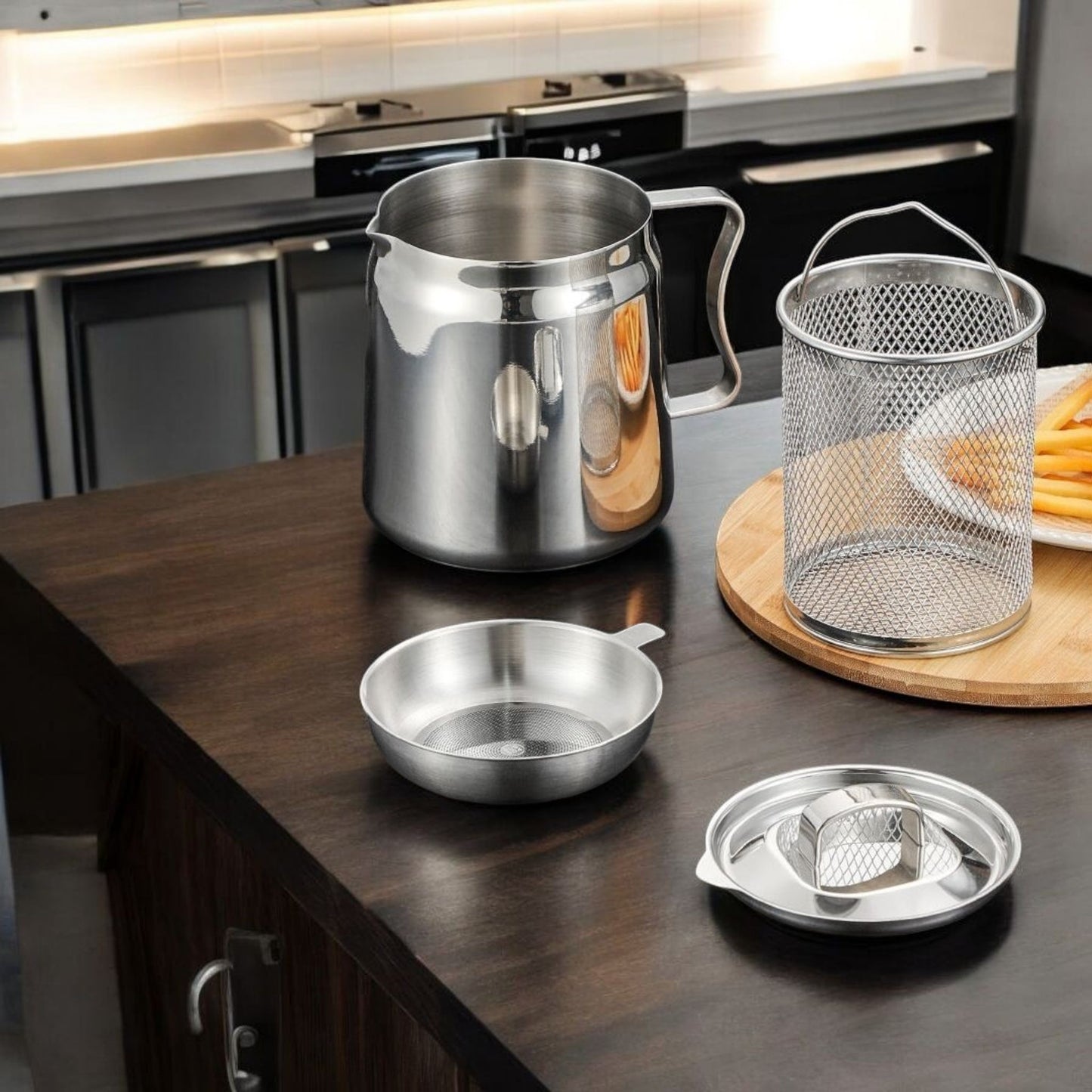 STAINLESS STEEL OIL SEPARATOR POT