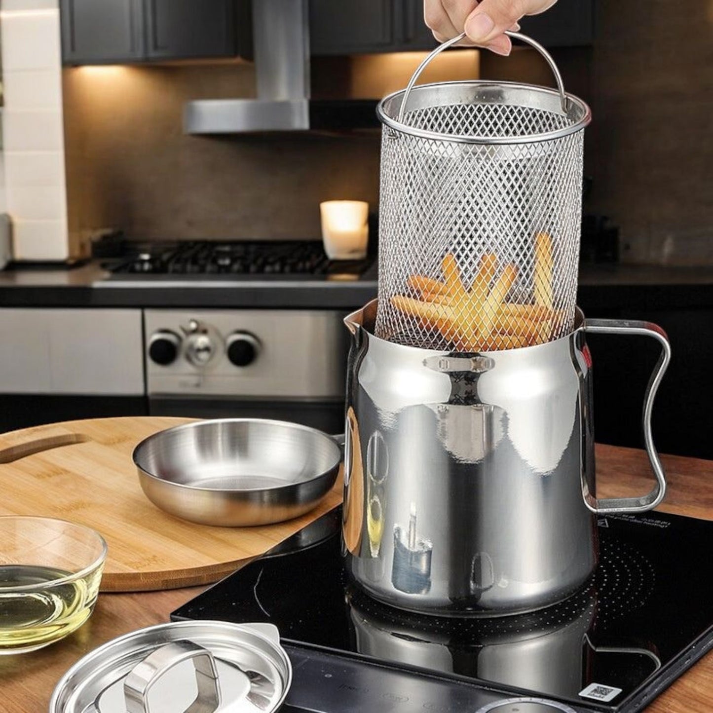 STAINLESS STEEL OIL SEPARATOR POT