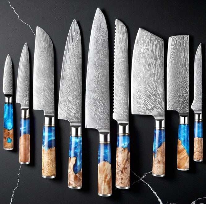 JAPANESE STEEL CHEF KNIFE SET