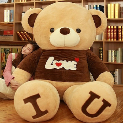 HEART BEAR PILLOW PLUSH TOY