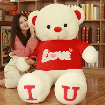 HEART BEAR PILLOW PLUSH TOY
