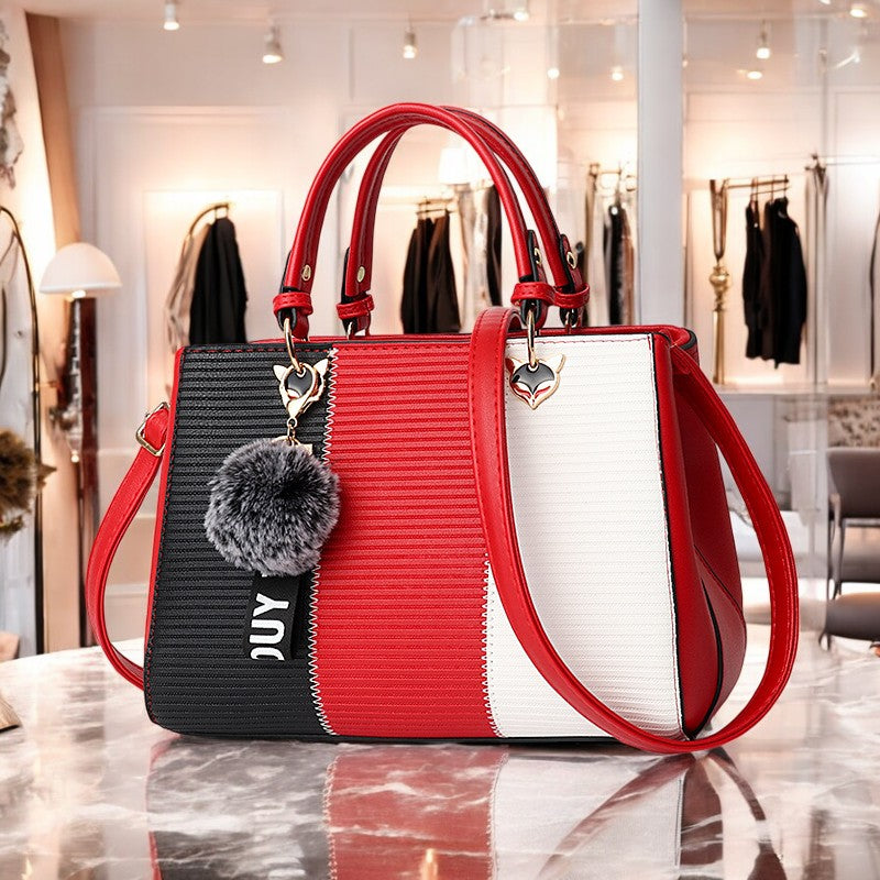 WOMEN’S PATCHWORK HANDBAG
