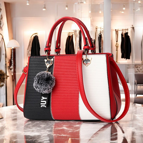 WOMEN’S PATCHWORK HANDBAG