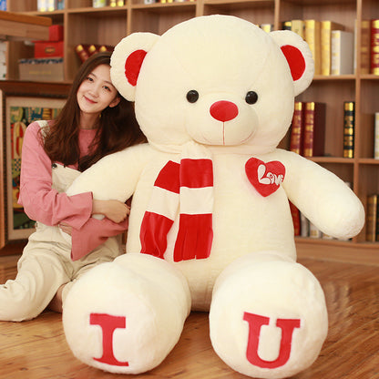HEART BEAR PILLOW PLUSH TOY