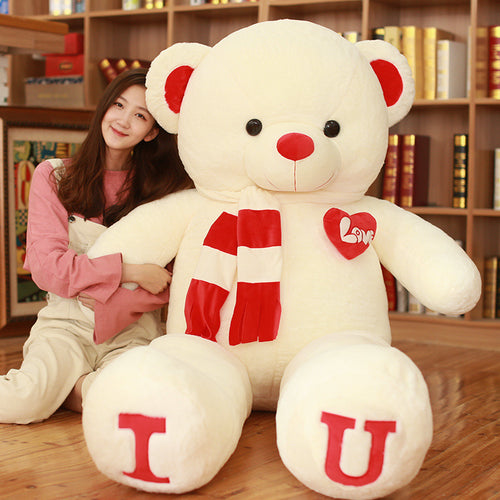 HEART BEAR PILLOW PLUSH TOY