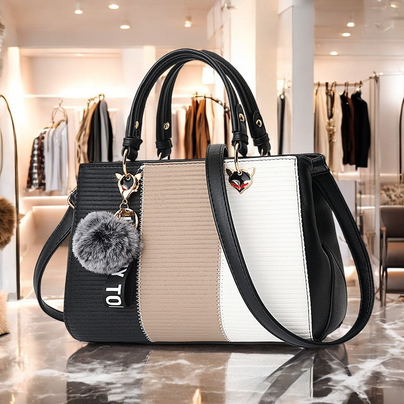 WOMEN’S PATCHWORK HANDBAG