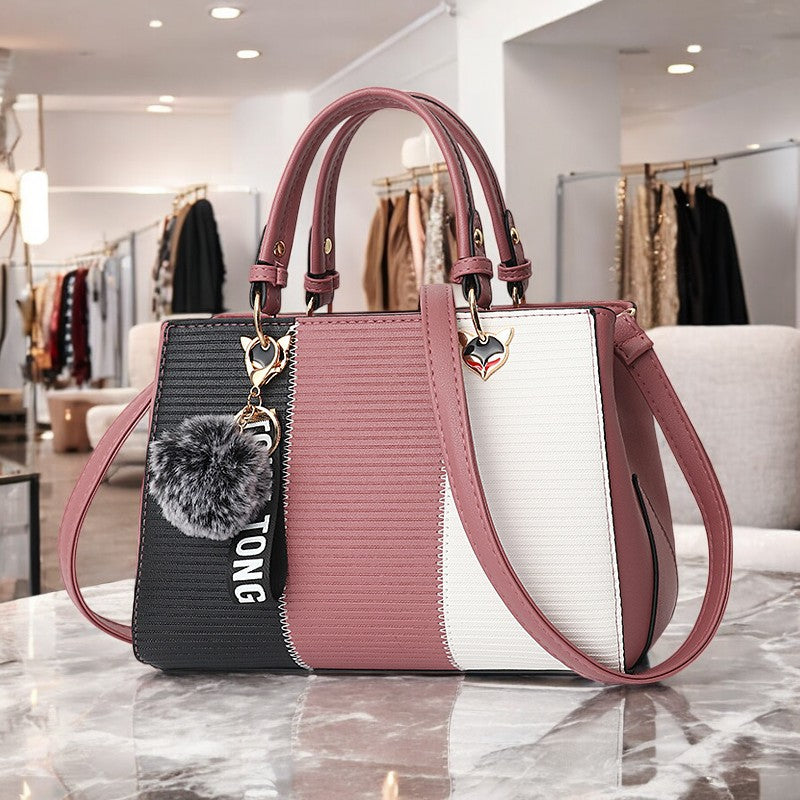 WOMEN’S PATCHWORK HANDBAG