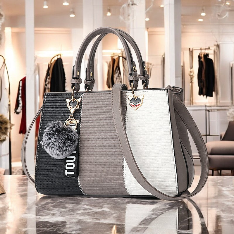 WOMEN’S PATCHWORK HANDBAG
