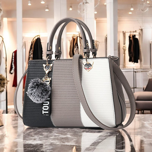 WOMEN’S PATCHWORK HANDBAG