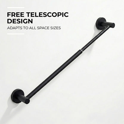 STAINLESS STEEL RETRACTABLE TOWEL RACK