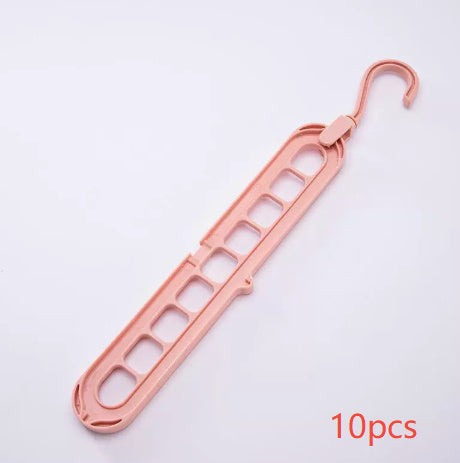 CLOTHESNAP 9-HOLE HANGER