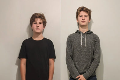 Before and after testimonial