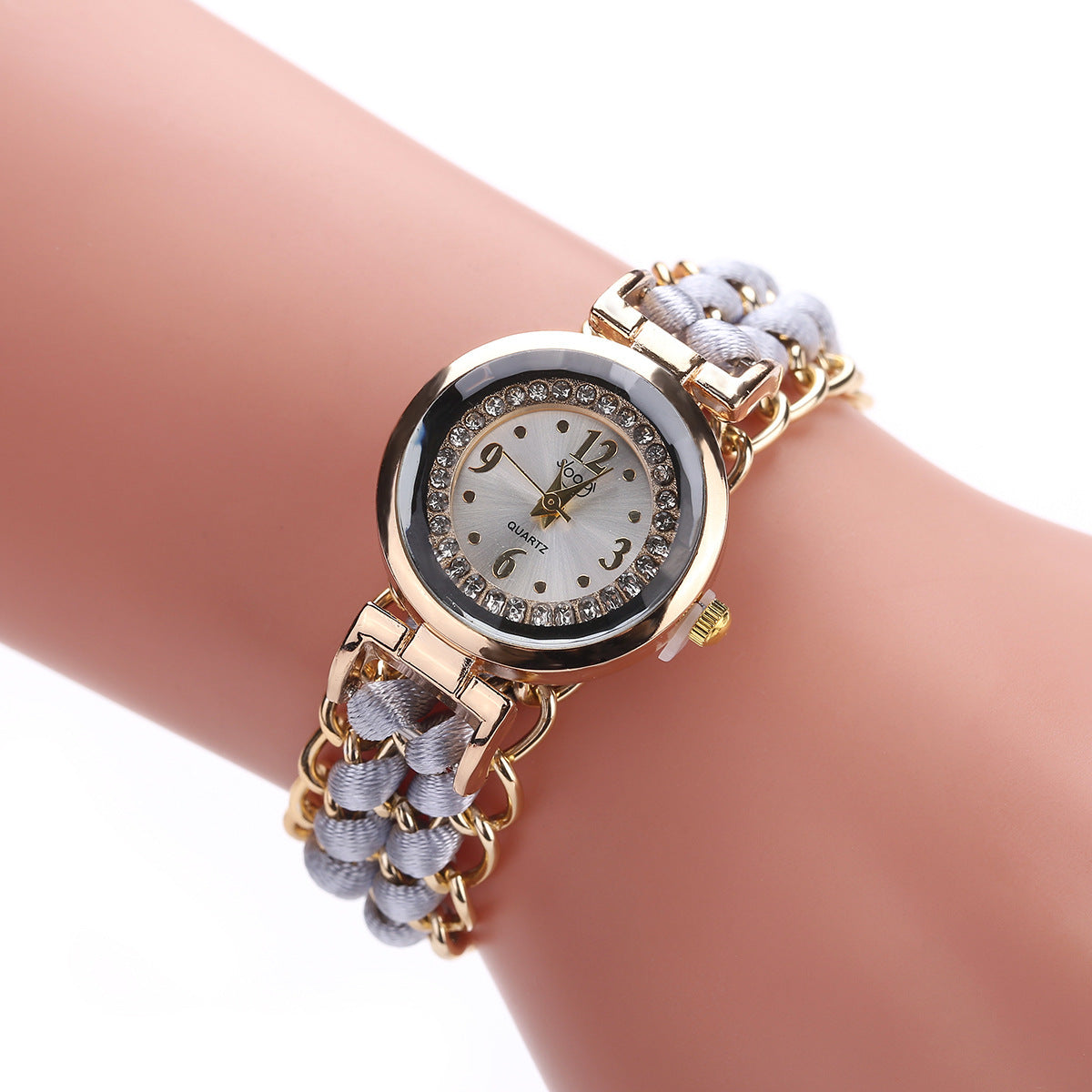 WOVEN CHAIN WRAP WATCH