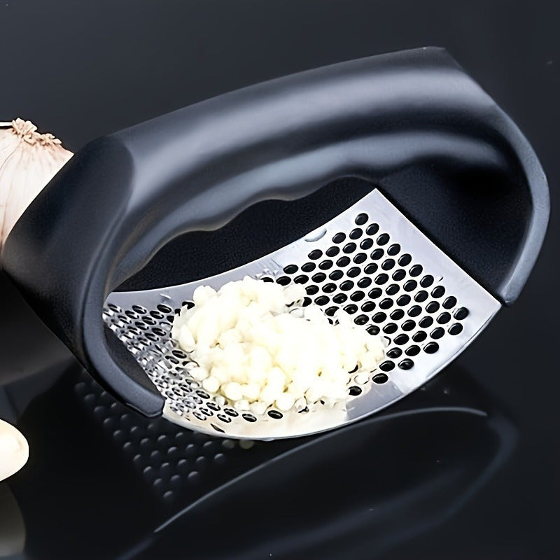 GARLIC PRESS – STAINLESS STEEL