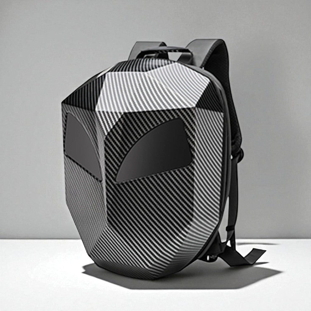 LUMINOUS MOTORCYCLE HELMET BACKPACK