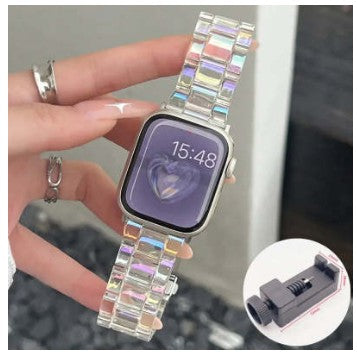 TRANSPARENT RESIN WATCH STRAP