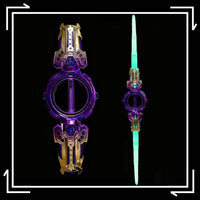 ELECTROPLATED PURPLE GOLD