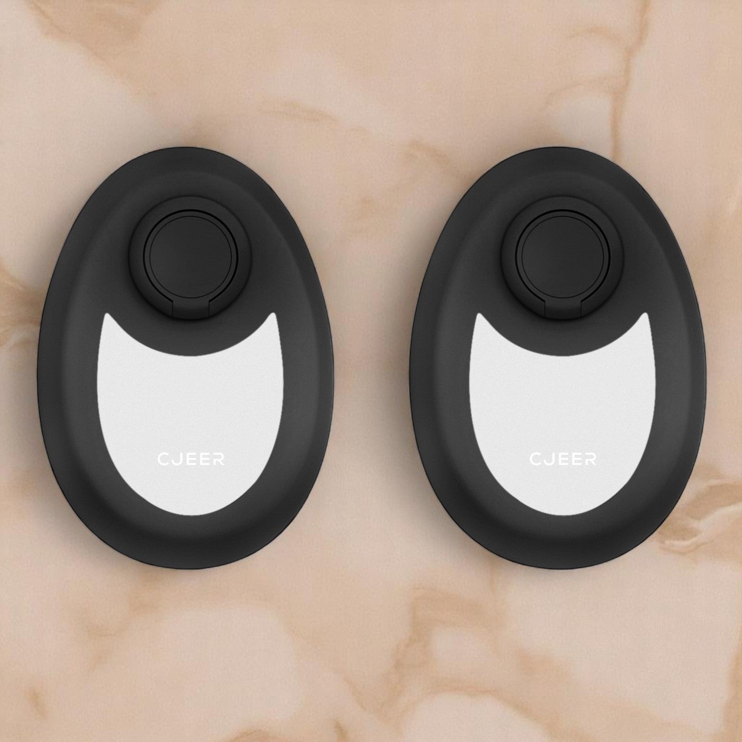 A promotional image featuring a compact crystal hair removal device with a nano glass material, presented in a water droplets shape design.