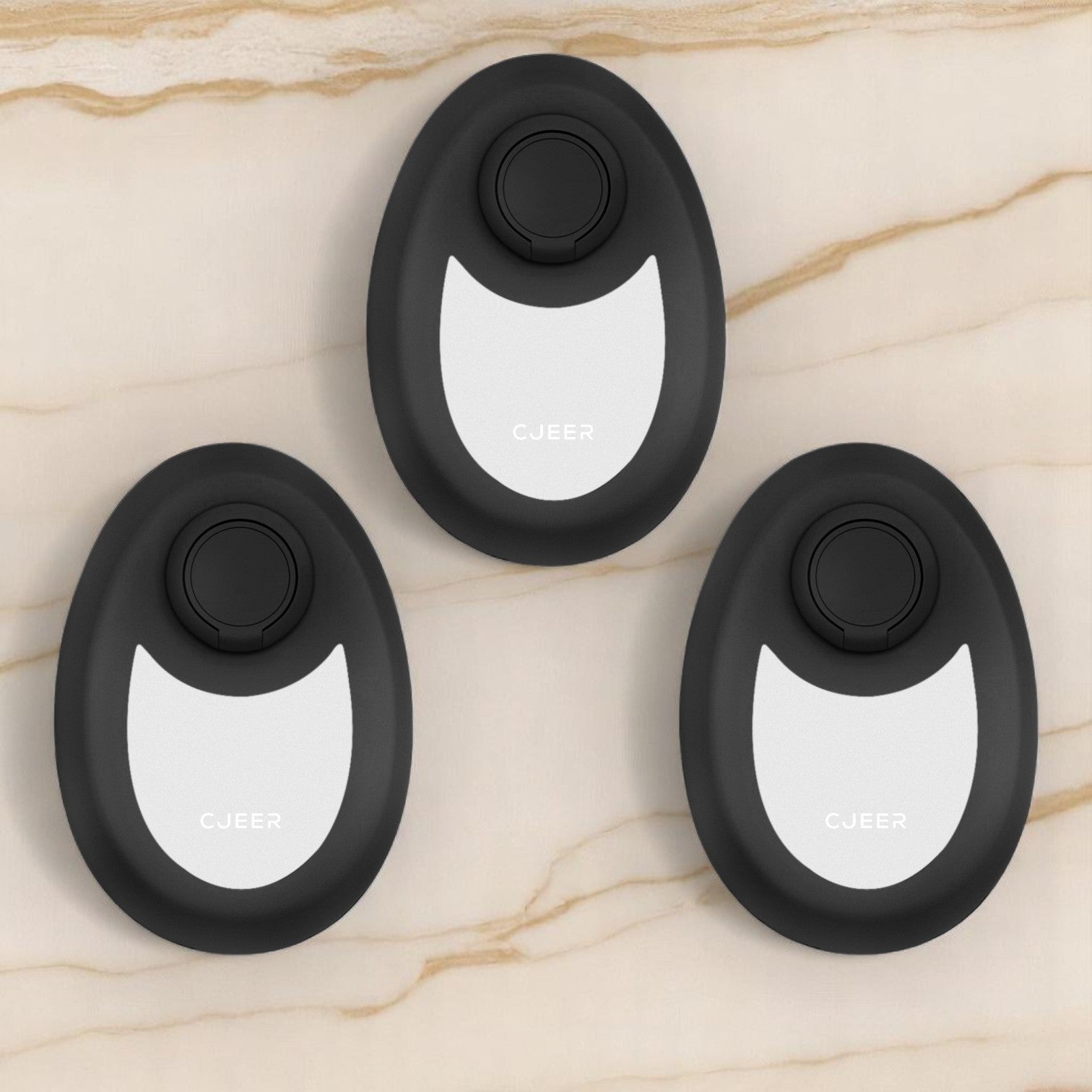 A promotional image featuring a compact crystal hair removal device with a nano glass material, presented in a water droplets shape design.