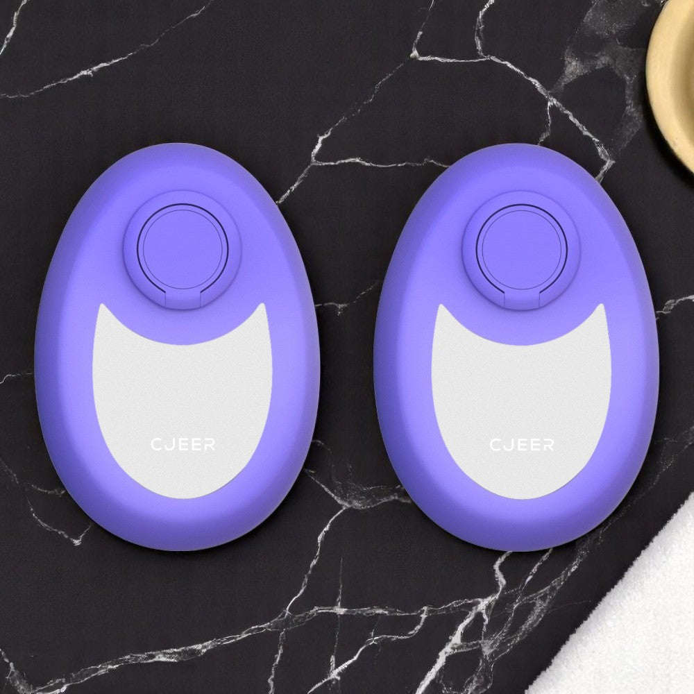 A promotional image featuring a compact crystal hair removal device with a nano glass material, presented in a water droplets shape design.