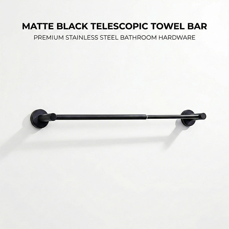 STAINLESS STEEL RETRACTABLE TOWEL RACK