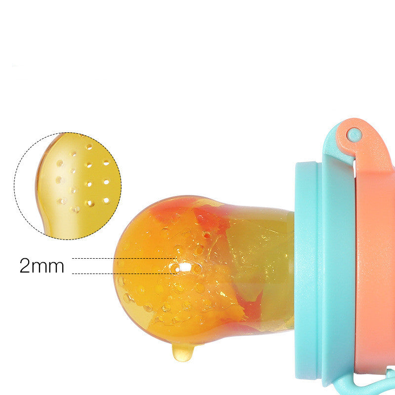 Colorful ice cream mold with a close-up of a small round object labeled '2mm'.