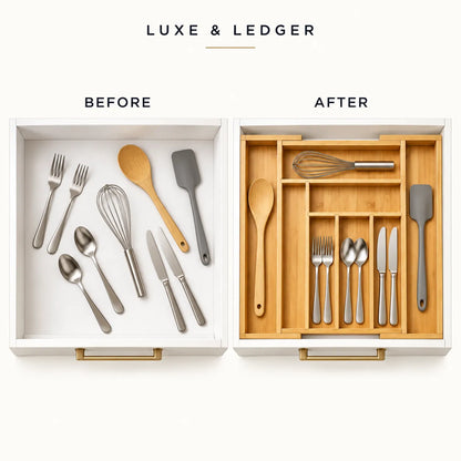 EXPANDABLE BAMBOO ORGANIZER