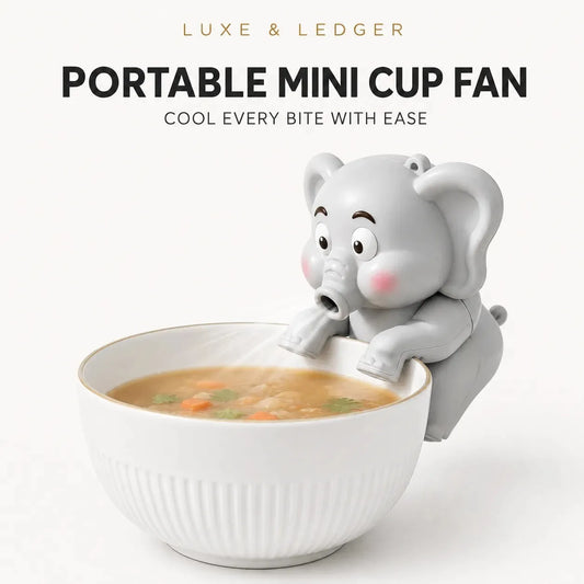 CUTE MINI ELEPHANT FAN