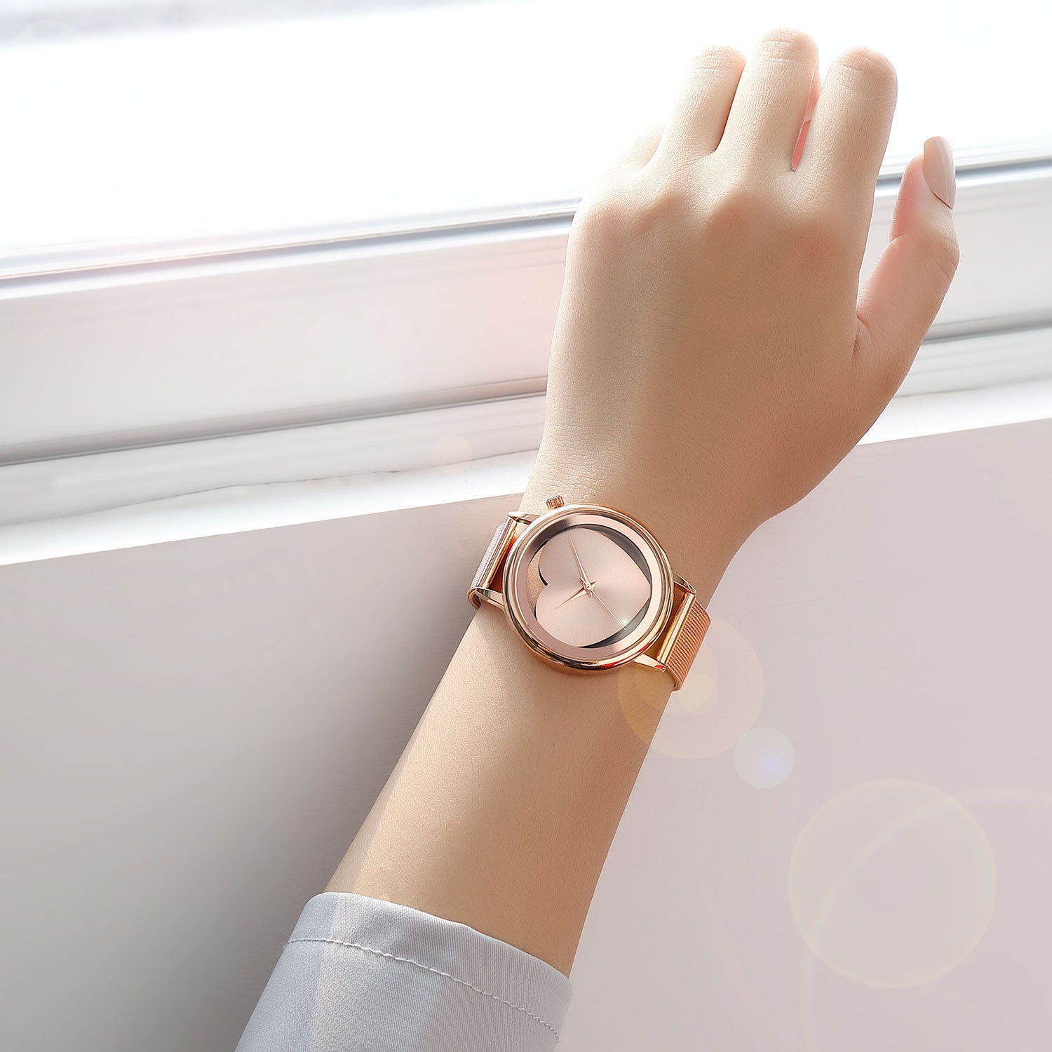 QUARTZ WATCH WITH PU STRAP