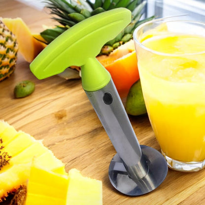 STAINLESS STEEL PINEAPPLE SLICER & PEELER