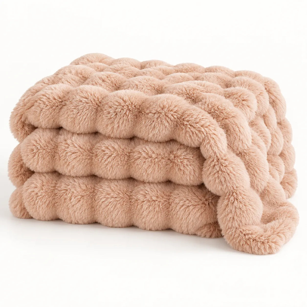 RABBIT BUBBLE VELVET BLANKET