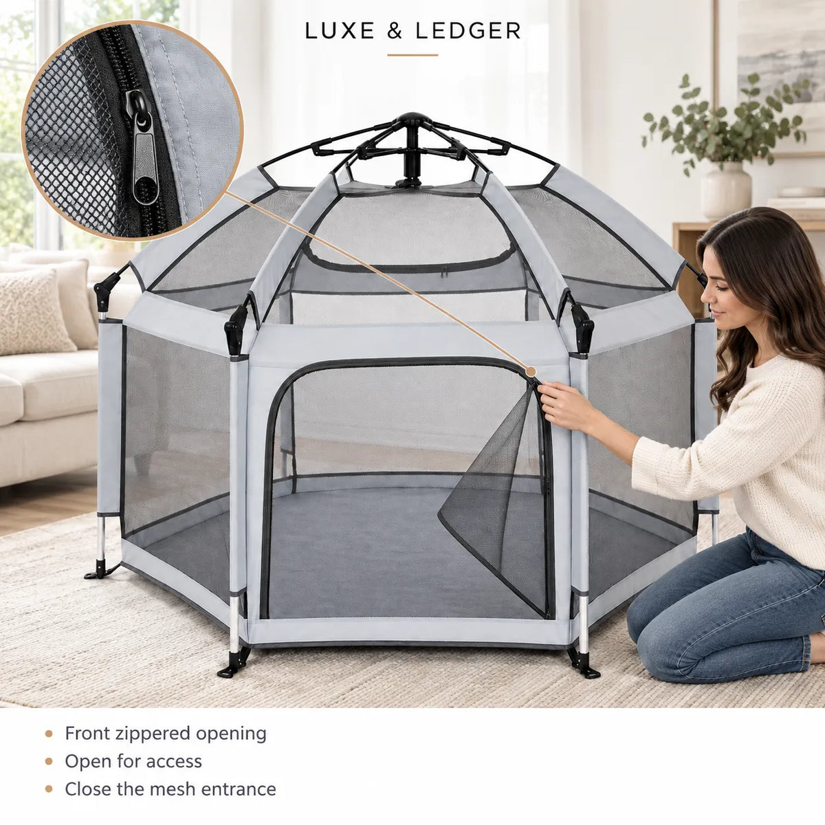 FOLDABLE KIDS PLAY TENT
