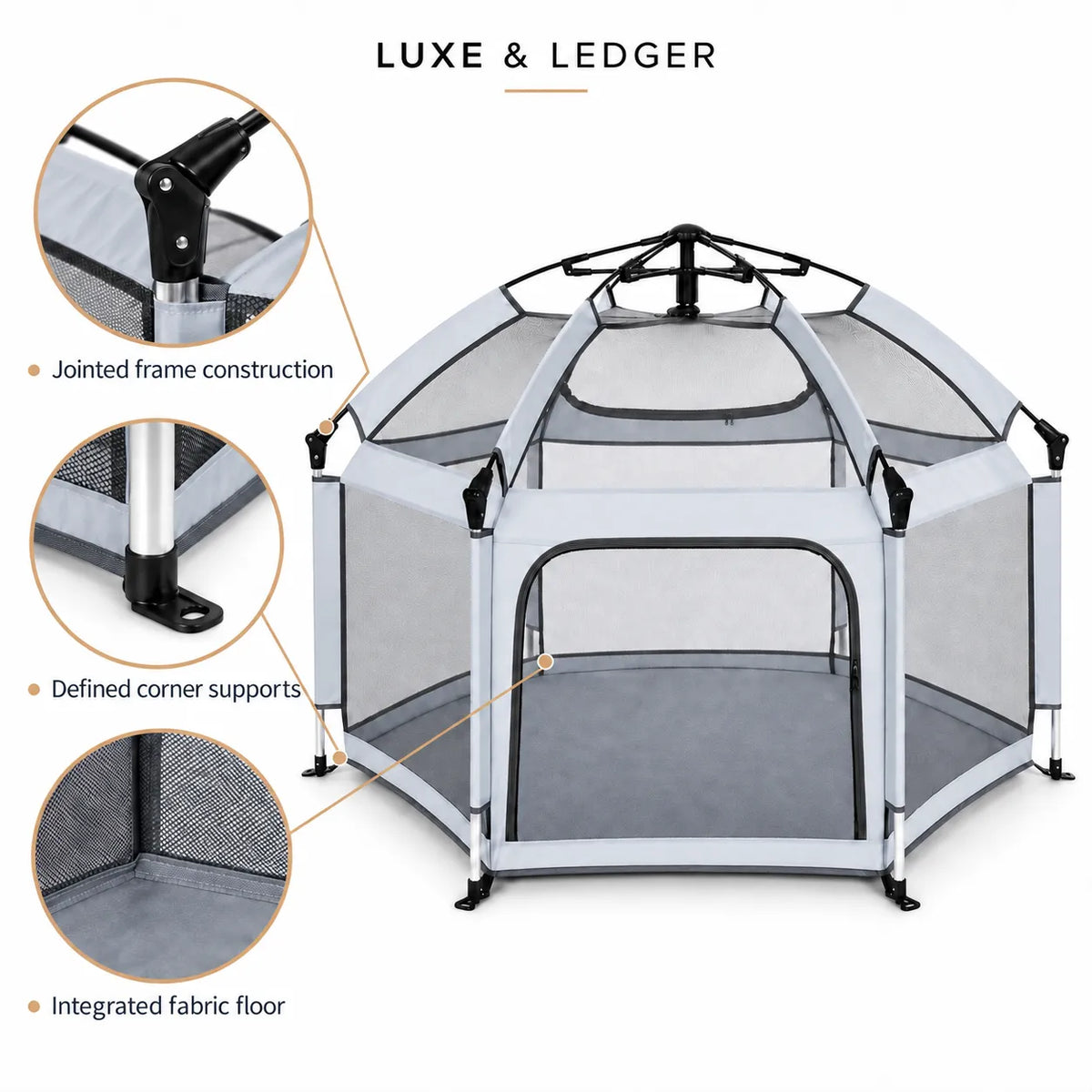 FOLDABLE KIDS PLAY TENT