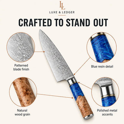 JAPANESE STEEL CHEF KNIFE SET
