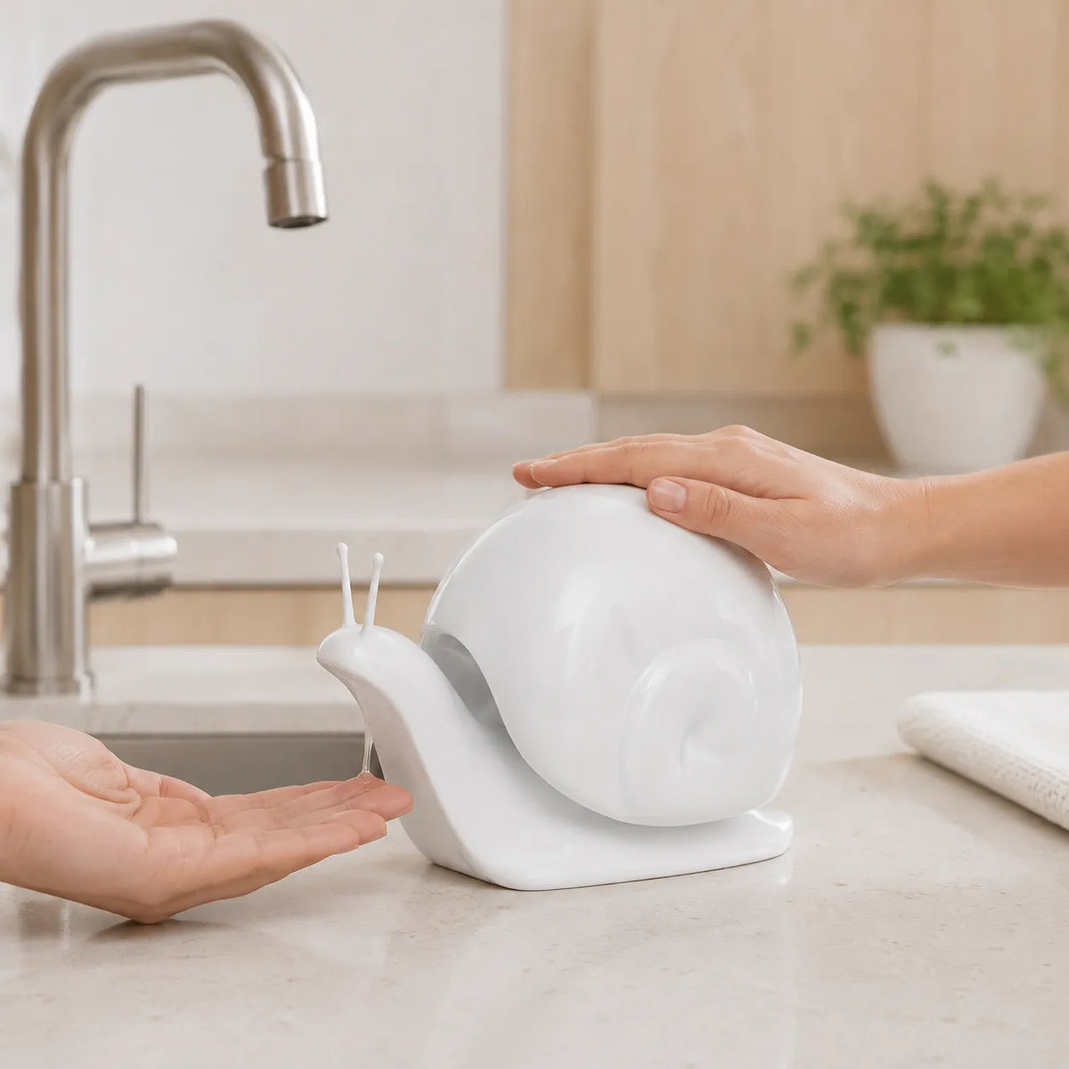 SNAIL SHAPED LOTION BOTTLE