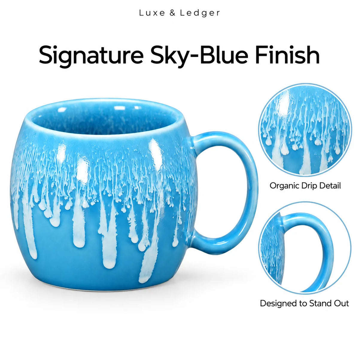 CERAMIC COFFEE & WATER MUG